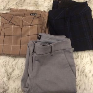 Bundle of 3 Express Editor & Columnist Pants 00